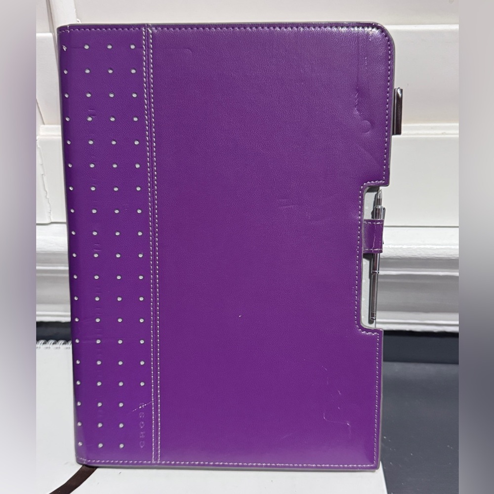 💜 Pretty in Purple Productivity - Cross Notebook / Planner 💜